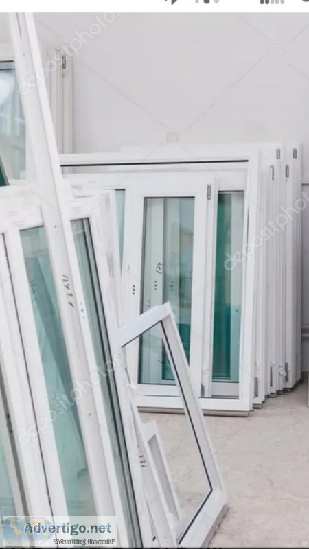 Brand new aluminum and vinyl windows
