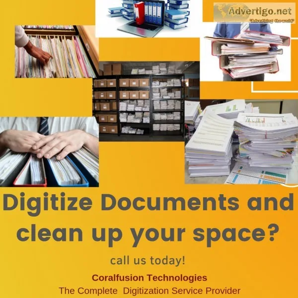 Document Digitization and Scanning Services