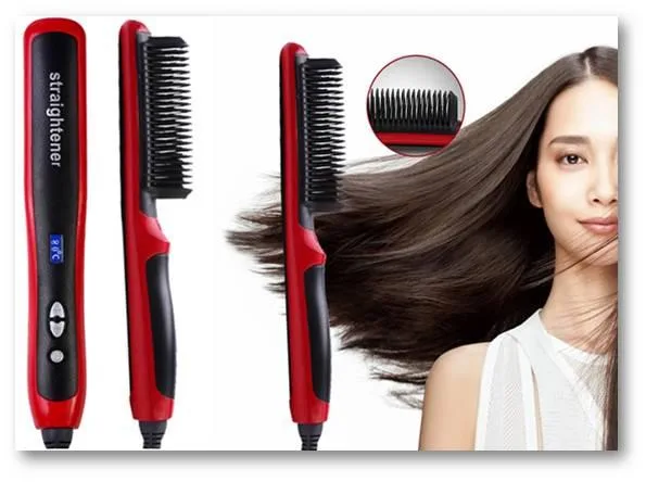 Style Your Hair with Electric Hair Straightening Comb