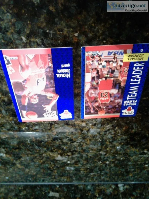 Michael Jordan basketball cards