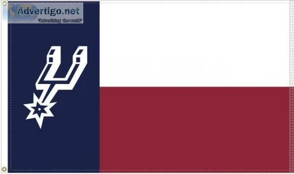 3 x5  Outdoor Nylon Spurs Texas Flag