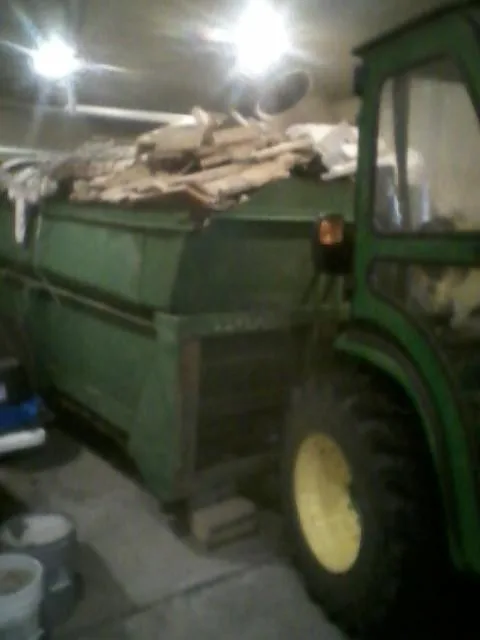 steel John Deere Farmcart