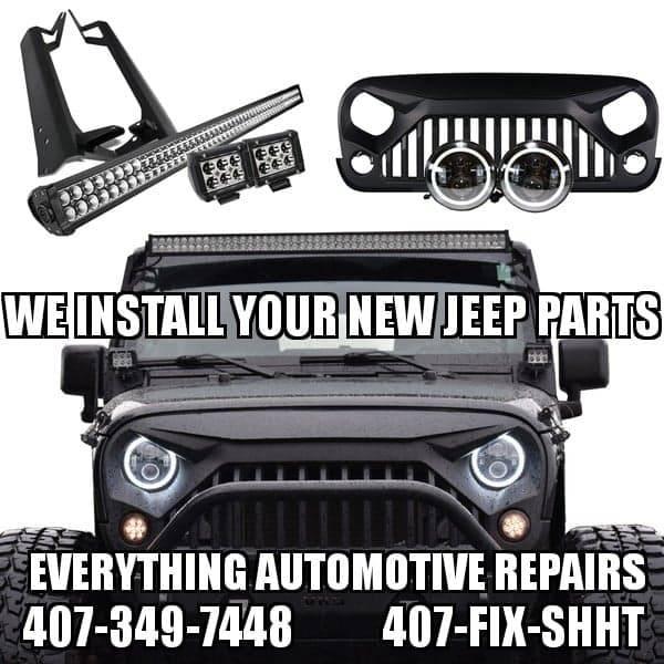Jeep Parts Installation