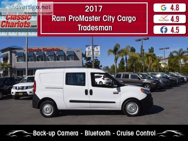 Used 2017 RAM ProMaster City Cargo Tradesman for Sale in San Die