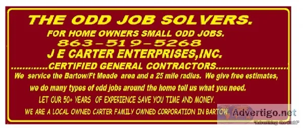 Odd Job problem solvers