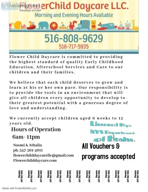 Flower Child Daycare LLC