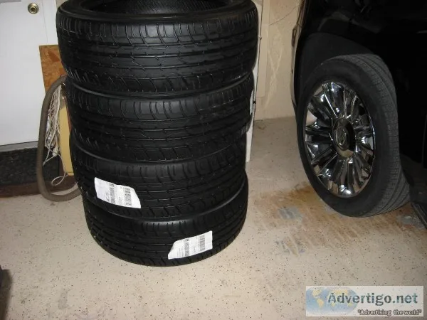 22&quot ALL SEASON TIRES NEW (4)