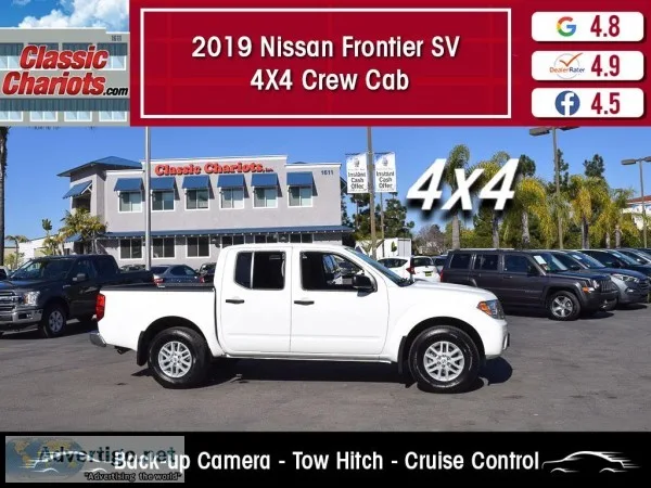 Used 2019 Nissan Frontier SV 4X4 Crew Cab for Sale in San Diego 