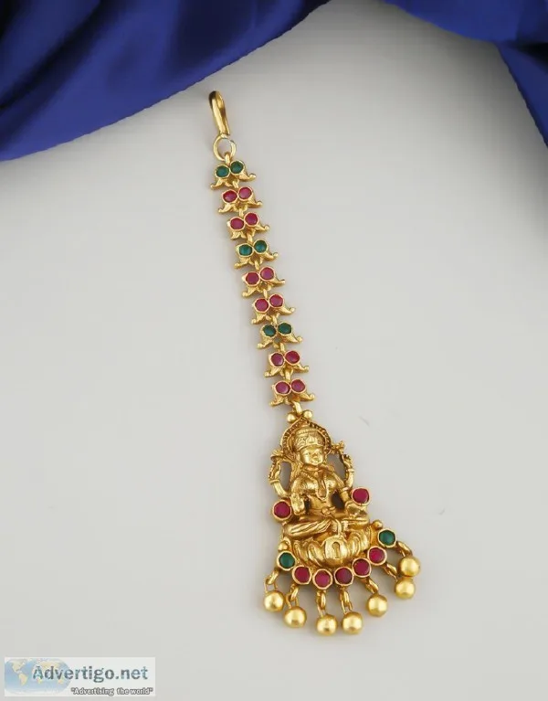 Choose The Exclusive Maang Tikka Design for Women at Anuradha Ar
