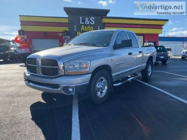  2006 DODGE RAM PICKUP 2500DIESELAUTOMATI CQUAD CABNICE TRUCK 
