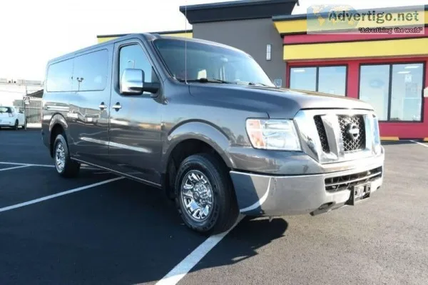  2014 NISSAN NV PASSENGER 3500 HDAUTOMATICNAVIGAT ION SYSTEMBACK