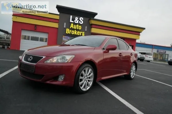  2006 LEXUS IS 250AWDLEATHER INTERIORNICE and CLEAN 