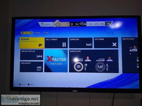 Hitachi tv 50 inche.