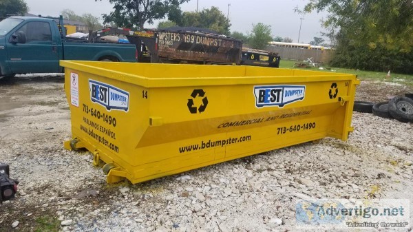 12-cubic yard Dumpster Rental
