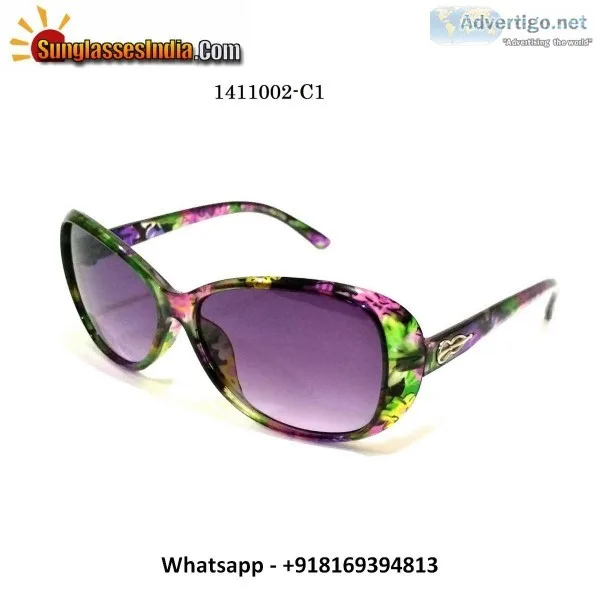 Floral Print Ladies Women Sunglasses Model 1141002C1