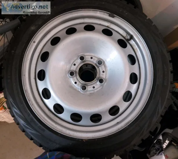4 BMW Mounted Snow Tires