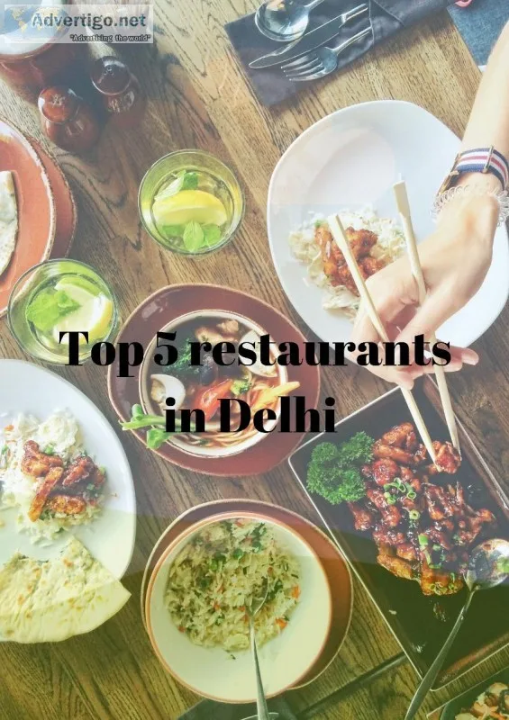 top 5 restaurants in delhi  READMEOUT.IN