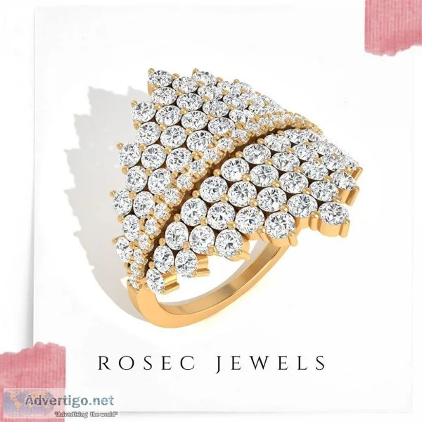 Ladies Statement Engagement Ring