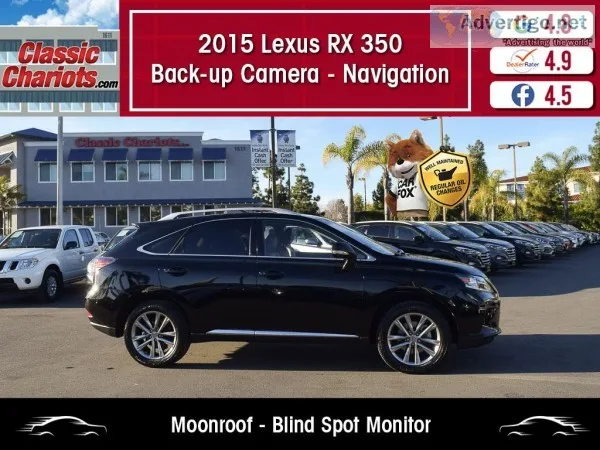 Used 2015 Lexus RX 350 for Sale in San Diego - 21246