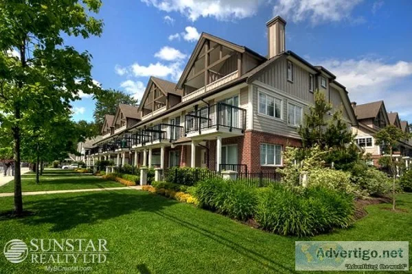 UBC Townhouse Style 1 Bed  Den w Covered Porch  Liberta