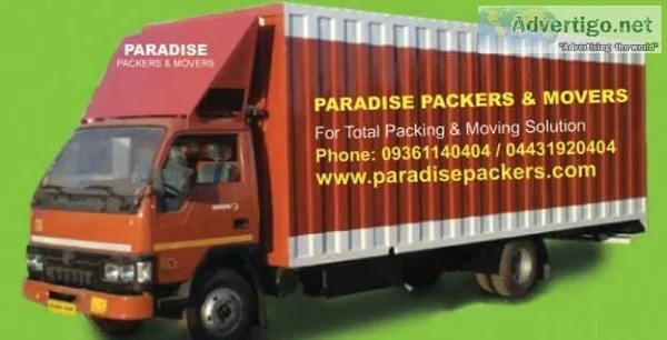 Packers Movers Delhi -Paradise Packers Movers Delhi