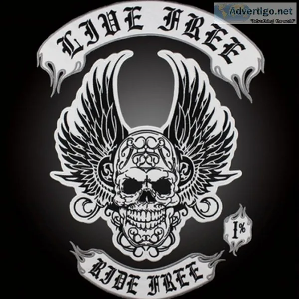Get Custom Biker Patches at Affordable Price - Advantage Embroid