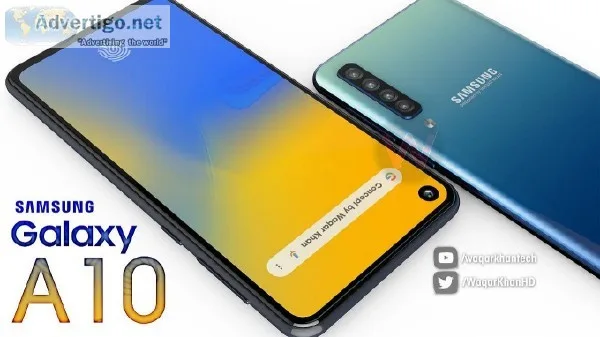 Free and New Samsung A10