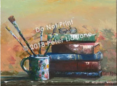 Books Brushes and Bifocals 3