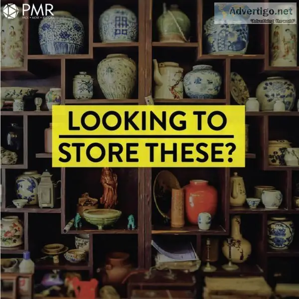 Store your belongings with PMR Storage Facility
