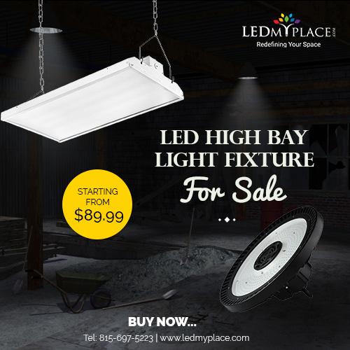 Illuminate Your Warehouse By Installing LED High Bay Lights