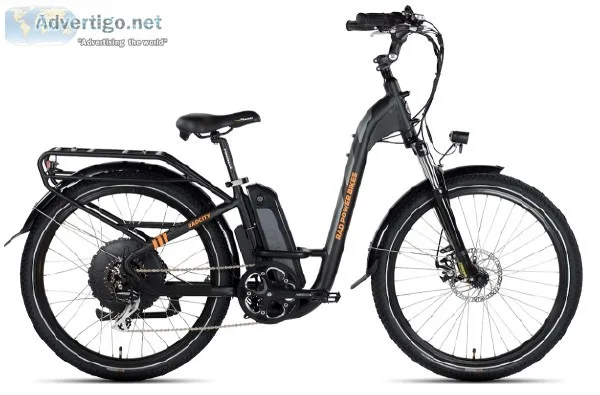 2019 RadCity Step-Thru features a low-step frame design e-bike