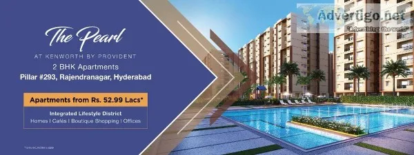 2 BHK flats in Rajendra Nagar Hyderabad  Provident Kenworth  Fla