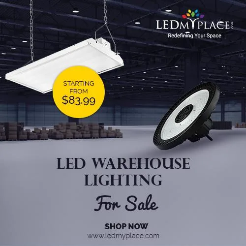Buy Online LED Warehouse Lighting at Cheap Price From LEDMyplace