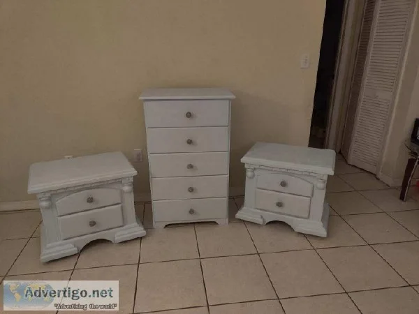3 Piece dresser set (light blue)