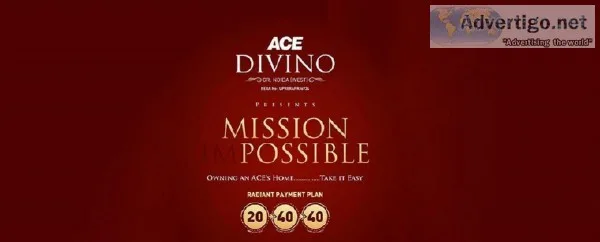 ACE Divino is a Wonderful Project in Greater Noida West