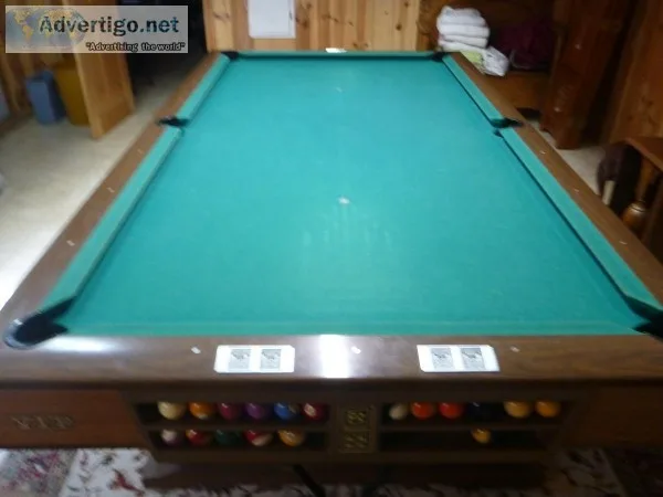 Brunswick V. I. P. Pool Table