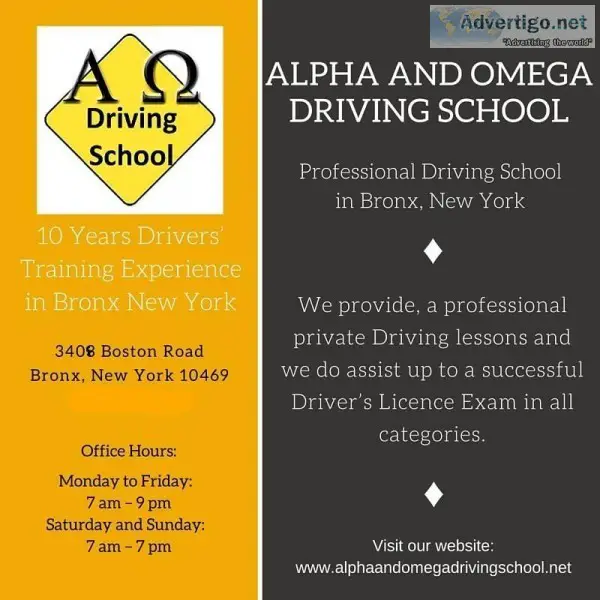 Alpha and Omega Driving School