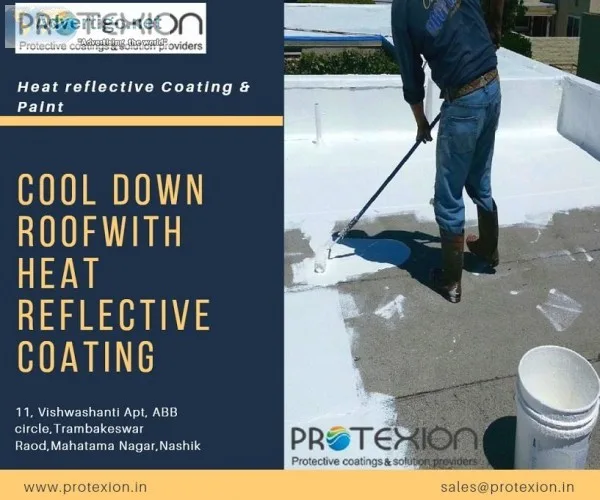 Cool Down the Roof with Heat Reflective Coating and Paint