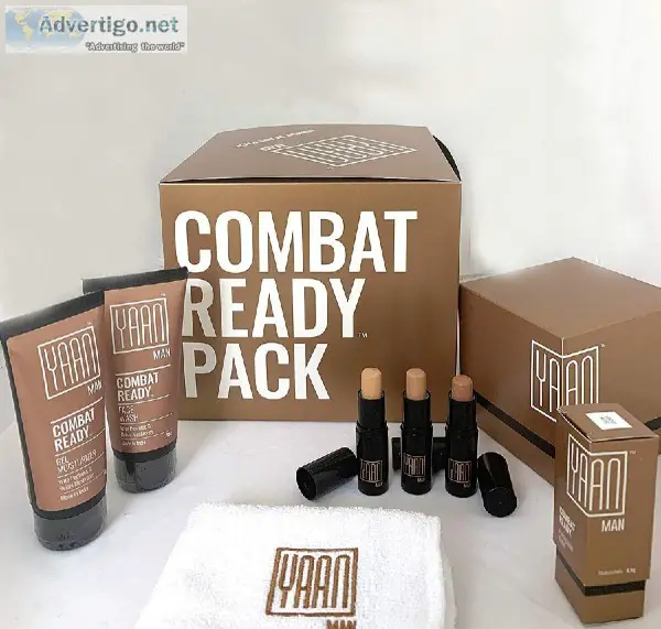 Yaan Man Combat Ready Pack of Facewash  Gel Moisturizer  Perfect