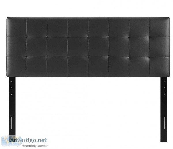 Queen size platform bedframe and headboard