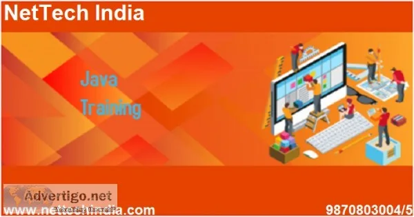 Java training from NetTech India with 100% placement