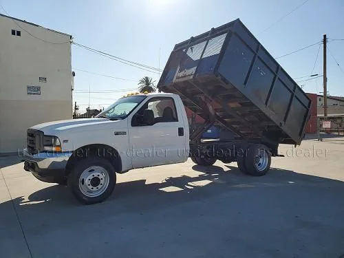 2002 FORD F550 DUMP TRUCK