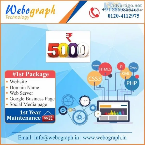 Web Design Company in Noida -  Webograph Technology