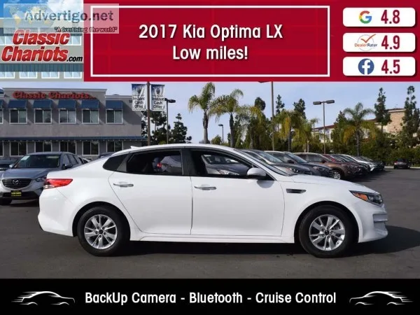 Used 2017 Kia Optima LX for Sale in San Diego - 21031