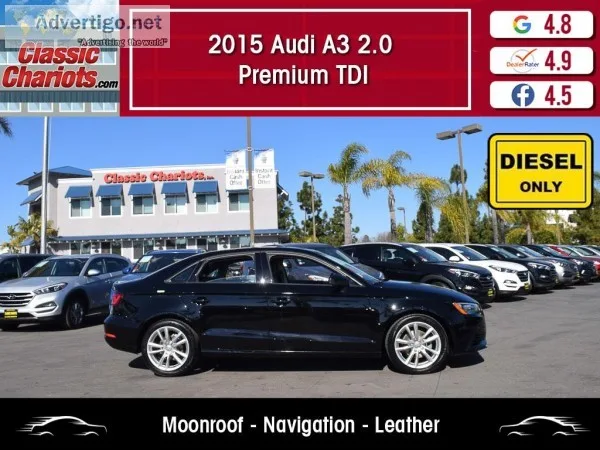 Used 2015 Audi A3 2.0 Premium TDI for Sale in San Diego - 21245