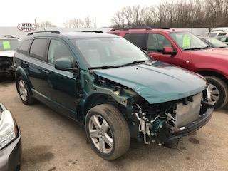 repairable 2009 dodge journey sxt front wheel drive