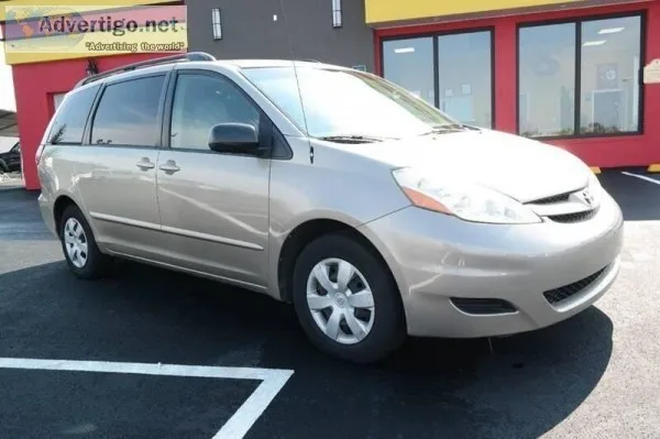 2006 TOYOTA SIENNA LE PASSENGER MINI VANAUTOMATICEASY FINANCING