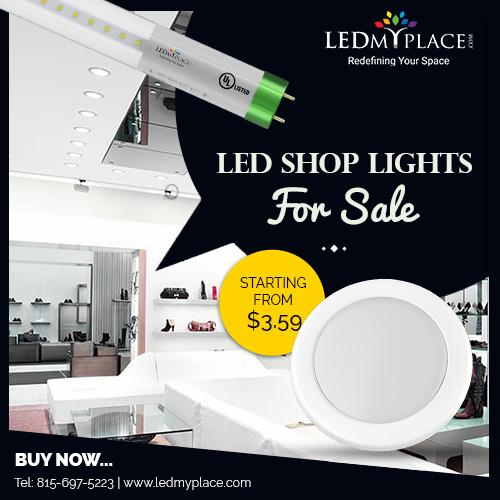 Relight Your Shop With LED Shop Light From LEDMyplace