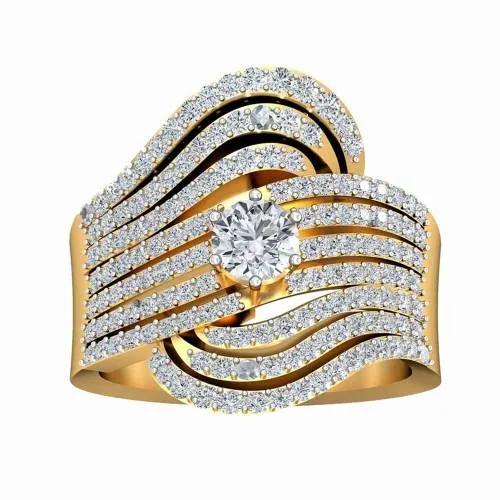Dishis Designer Jewellery Online Store buy  Gold and Diamond Rin