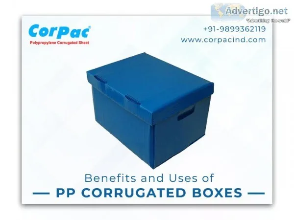 Benefits and Uses of PP Corrugated Boxes